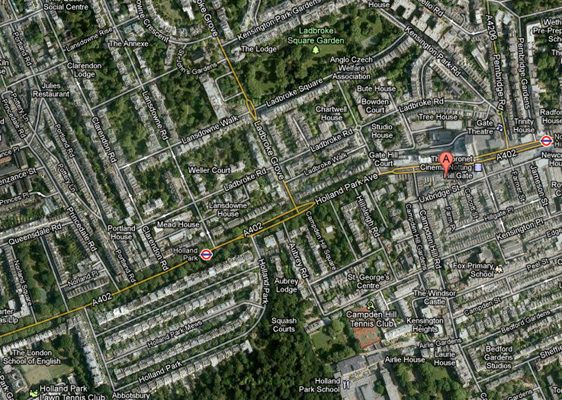 Метка google maps как опознавательная иконка для мест проживания птиц