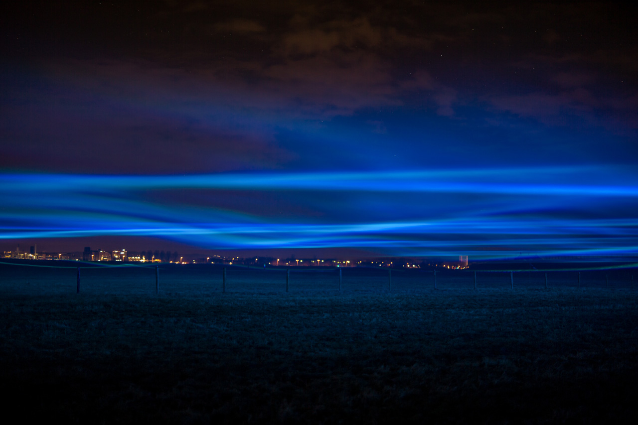 Waterlicht — виртуальное наводнение, или LED-инсталляция от Даана Розгарда