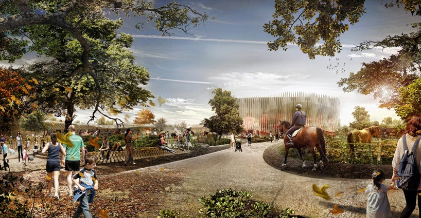 Graft Architects показала финальный вариант нового парка в Мюнхене