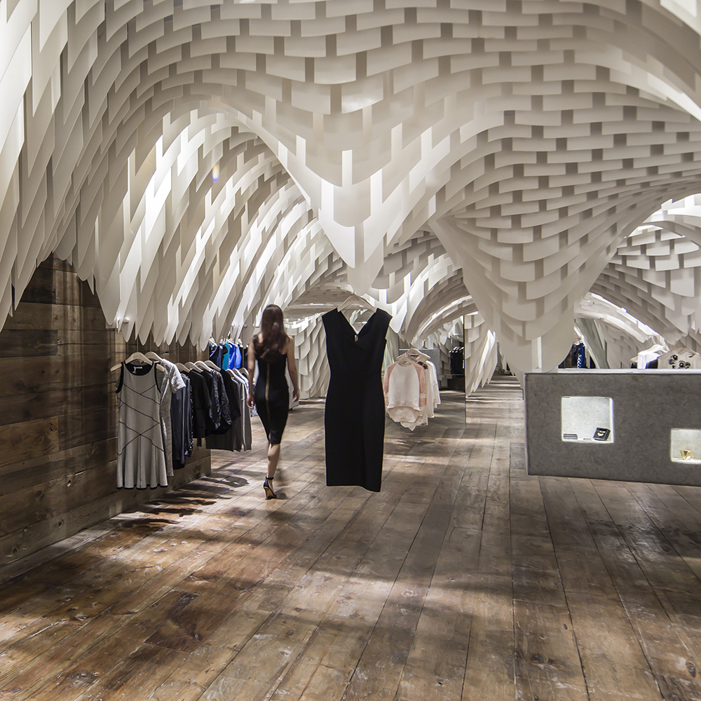 Модный бутик SND Concept Store от группы архитекторов 3GATTI