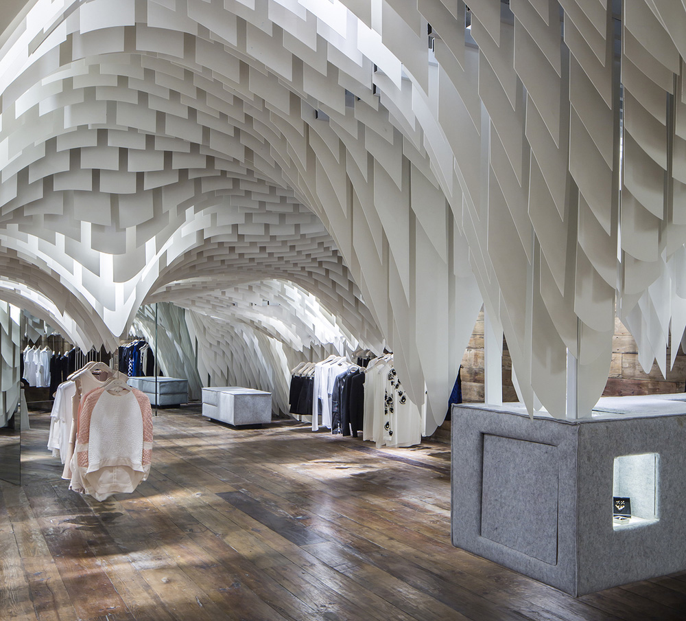Модный бутик SND Concept Store от группы архитекторов 3GATTI