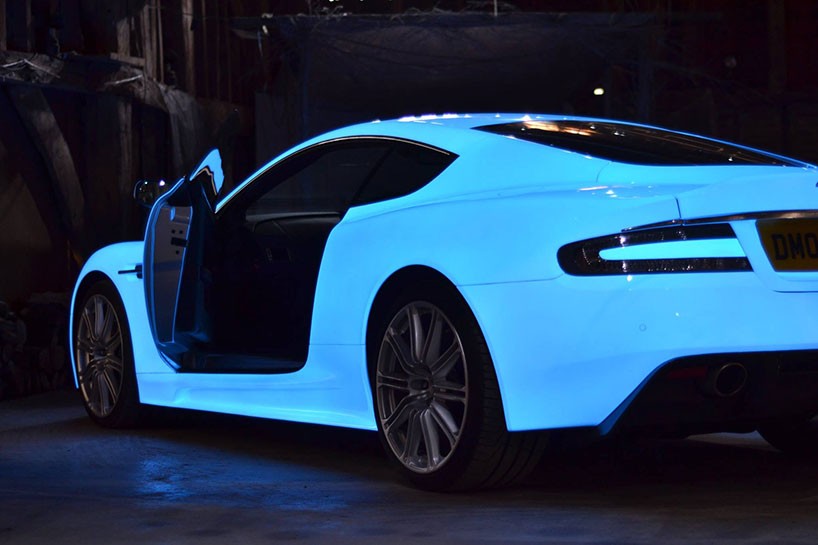 Nevana Designs украсила Aston Martin DBS светящейся краской