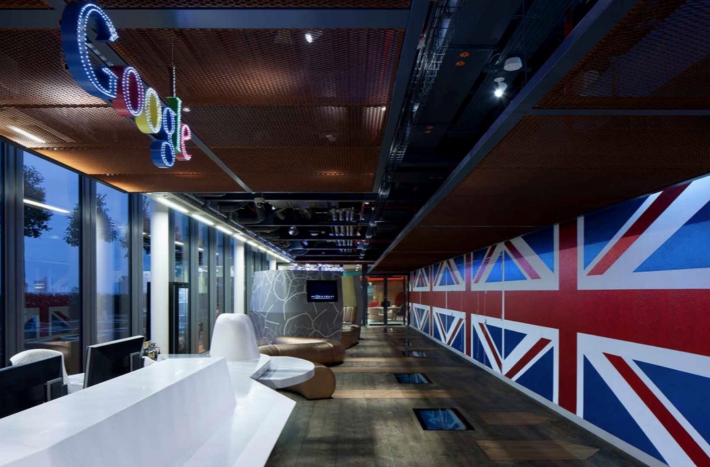 Экскурсия по новому офису Google в Лондоне