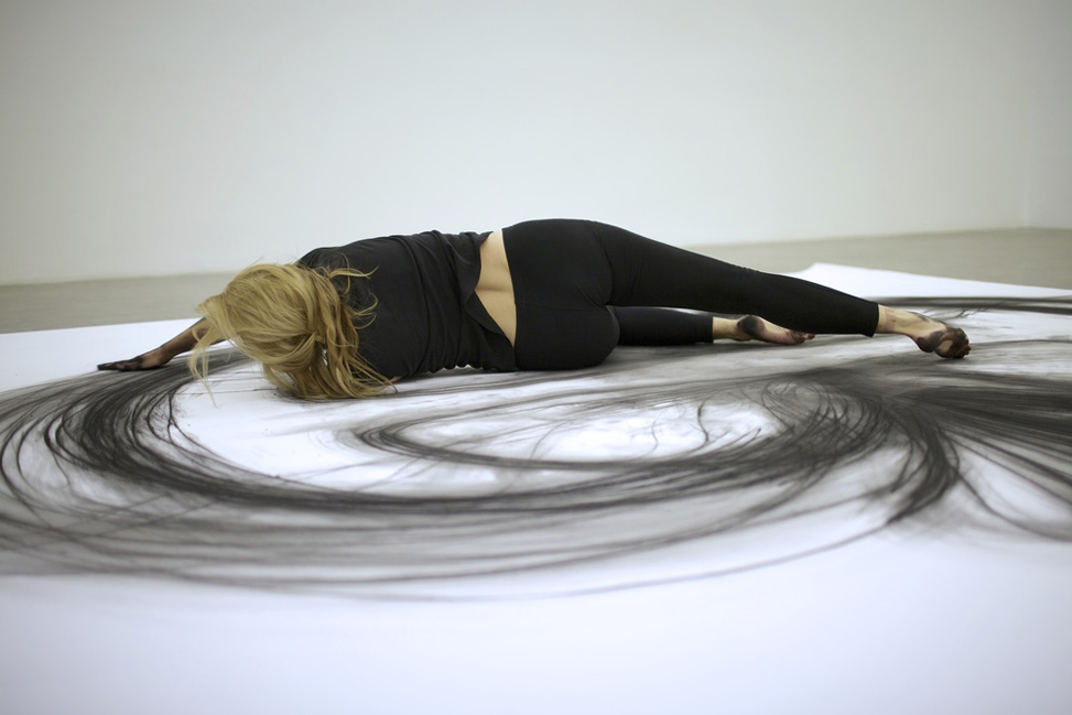 Рисунки телом художницы Хизер Хансен (Heather Hansen)