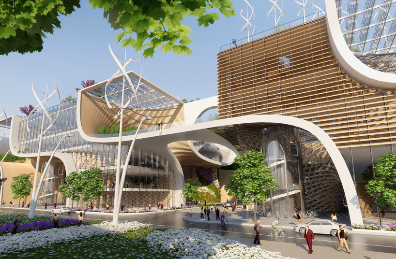 Vincent Callebaut Architectures показали проект «Деревянной орхидеи»