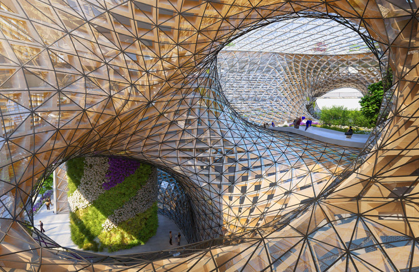 Vincent Callebaut Architectures показали проект «Деревянной орхидеи»