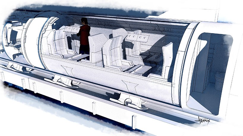 Argo Design показала, как будут выглядеть терминалы и капсулы Hyperloop