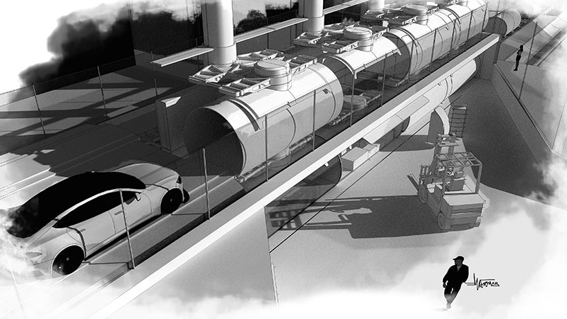 Argo Design показала, как будут выглядеть терминалы и капсулы Hyperloop