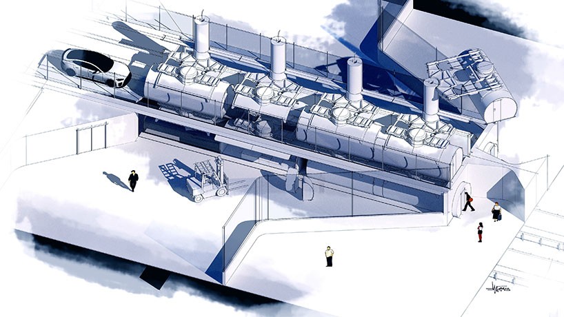 Argo Design показала, как будут выглядеть терминалы и капсулы Hyperloop
