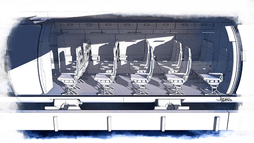 Argo Design показала, как будут выглядеть терминалы и капсулы Hyperloop