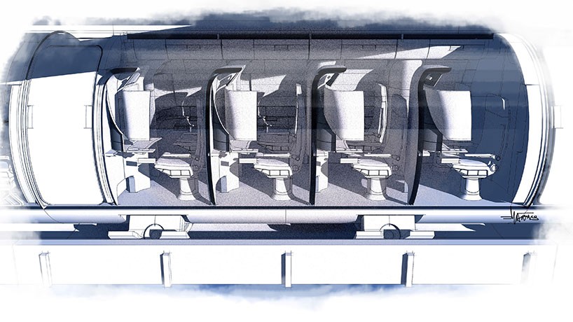 Argo Design показала, как будут выглядеть терминалы и капсулы Hyperloop