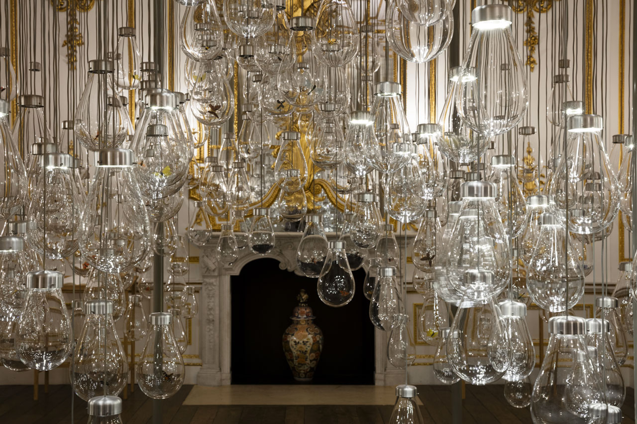 Арт-проект из сотен лампочек от дизайнеров из Вены Mischer'Traxler