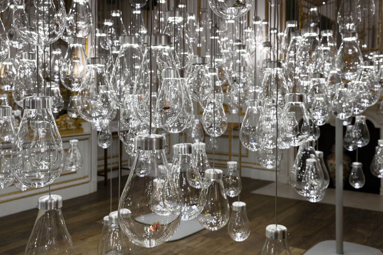 Арт-проект из сотен лампочек от дизайнеров из Вены Mischer'Traxler