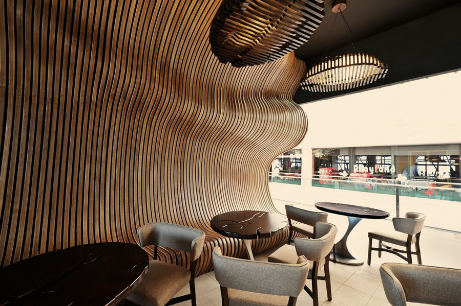 Креативный интерьер кофейни Don Cafe House в Приштине
