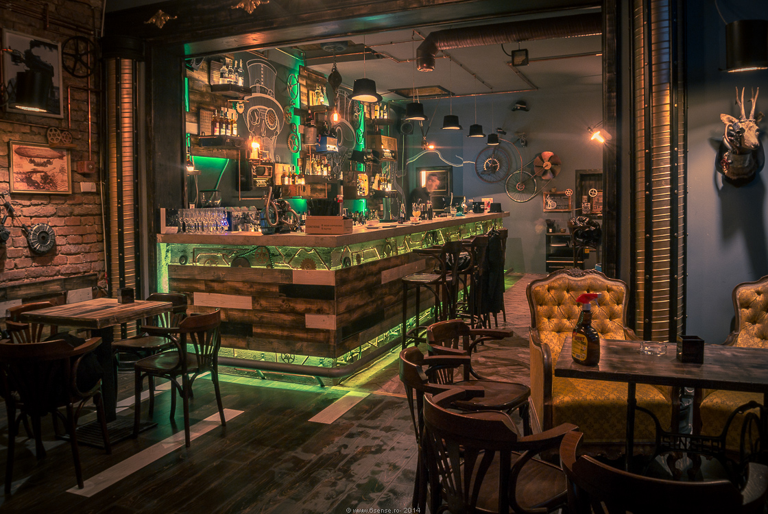 Joben Bistro - фантастический бар в стиле стимпанк в Румынии