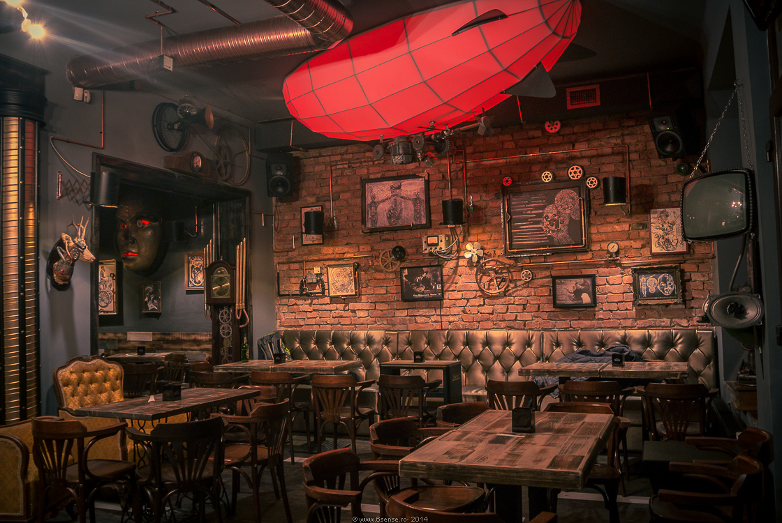Joben Bistro - фантастический бар в стиле стимпанк в Румынии