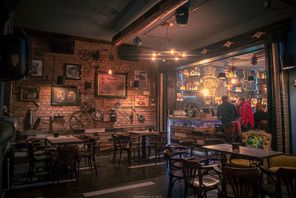 Joben Bistro - фантастический бар в стиле стимпанк в Румынии