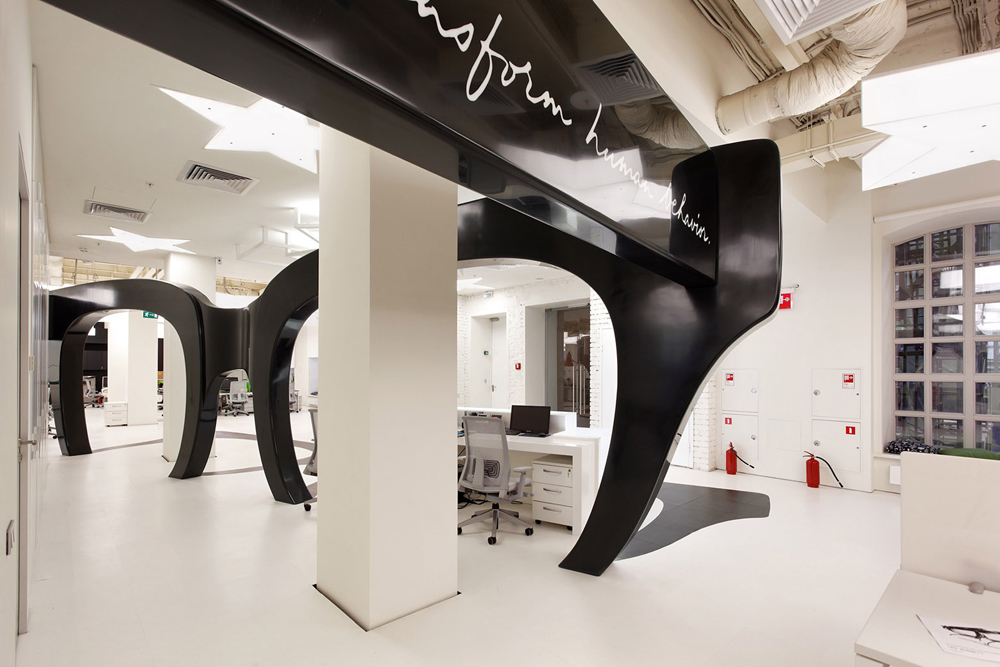 Офис рекламного агентства Leo Burnett от дизайн-студии Hassell