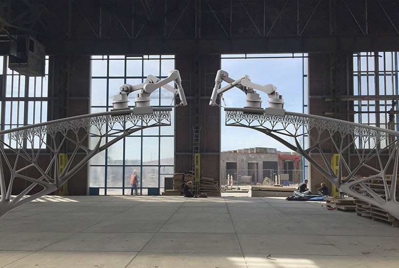 Стальной мост в центре Амстердама создадут с помощью технологии 3D-печати