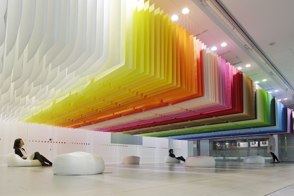 Яркий проект Shinjuku Mitsui Building от Emmanuelle Moureaux