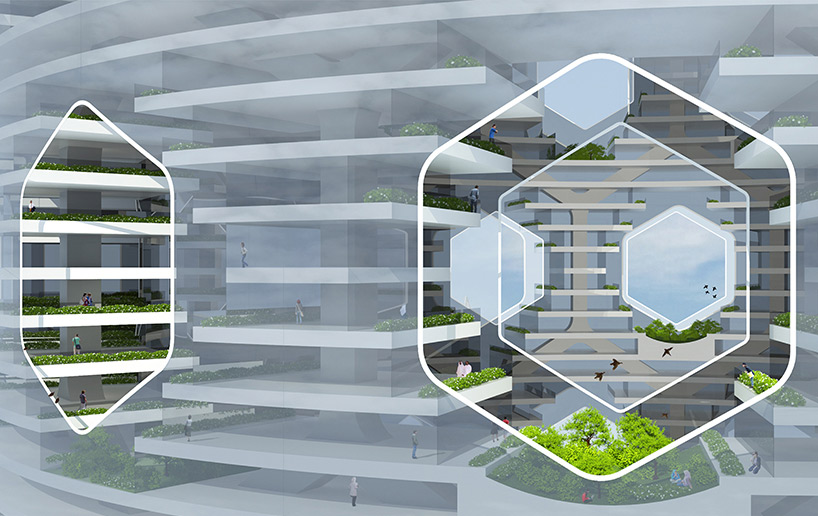 Luca Curci Architects разработала дизайн модульного небоскреба