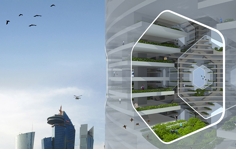 Luca Curci Architects разработала дизайн модульного небоскреба