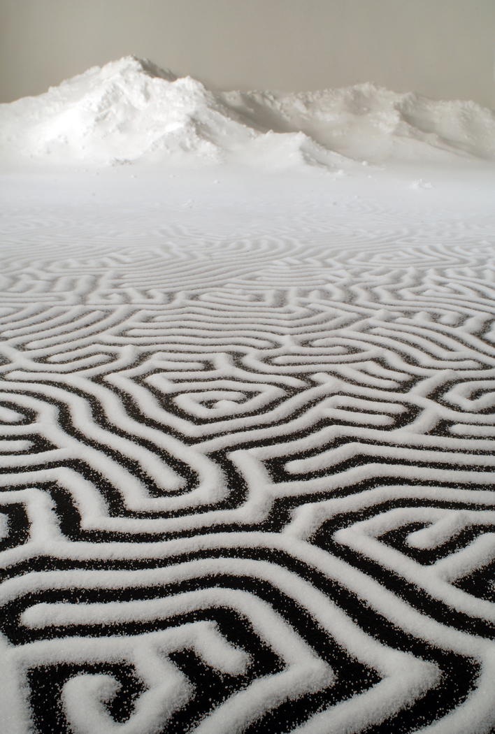 Потрясающие инсталляции из соли от Motoi Yamamoto