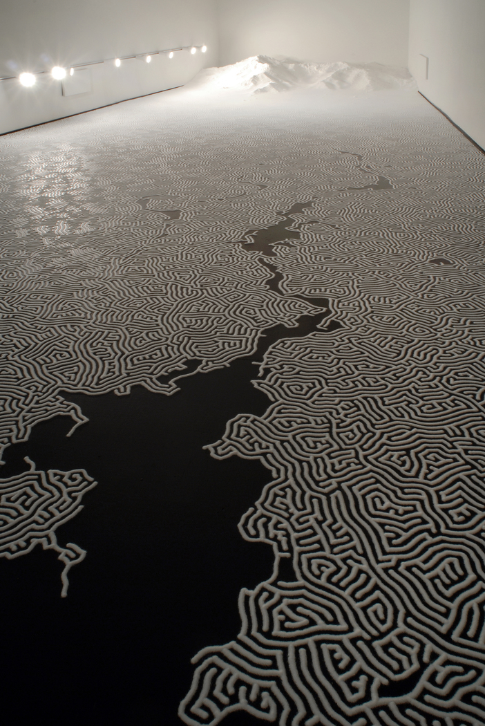 Потрясающие инсталляции из соли от Motoi Yamamoto