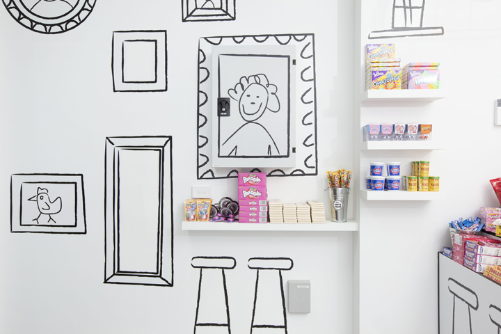 Дизайн магазина сладостей Candy Room от Red Design Group