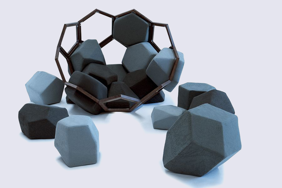 Модульное кресло Quartz от CTRLZAK Art & Design