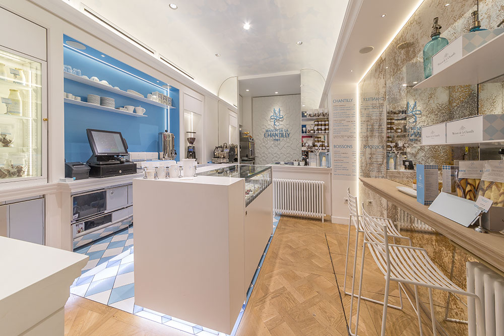 Кондитерская Maison de la Chantilly в Париже