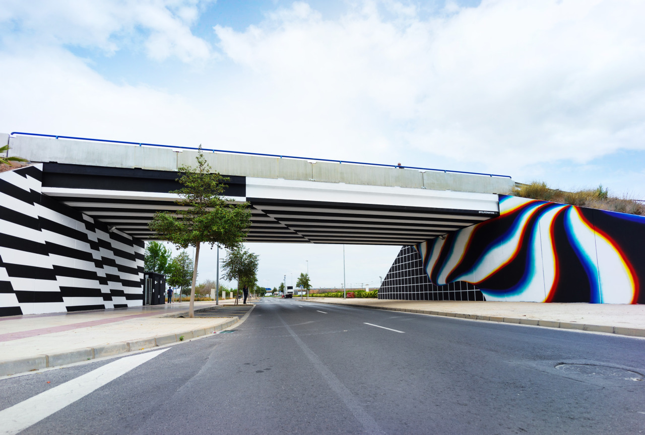 Уличный художник Фелип Пантон(Felipe Pantone)