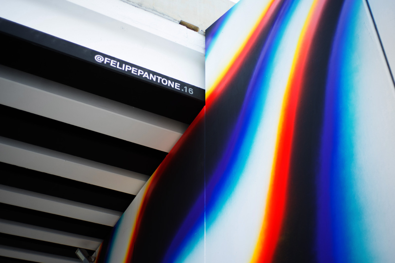 Уличный художник Фелип Пантон(Felipe Pantone)