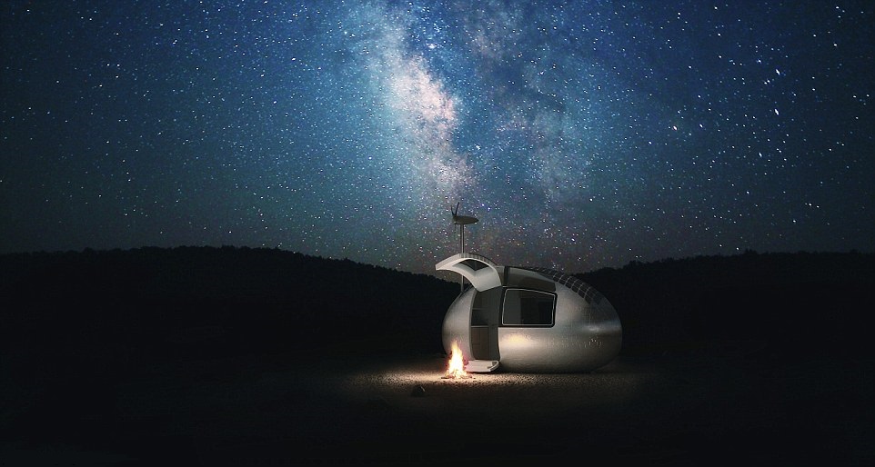 Egg shaped eco home яйцеобразный дом Ecocapsule от Nicearchitects