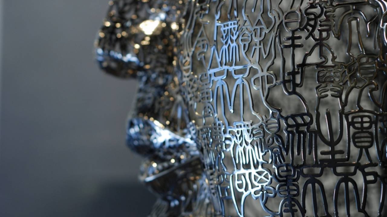 Стальные скульптуры из китайских иероглифов: творчество Чжэн Лу (Zheng Lu)