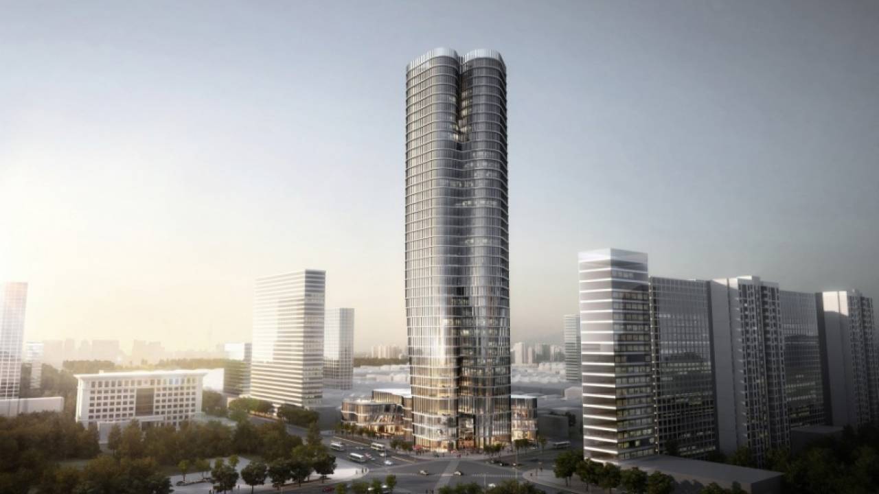 Проект 180-метровой Башни Urban Systems Office переопределяет Банк Китая