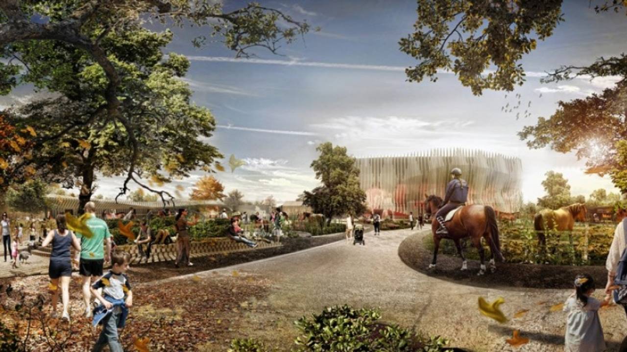 Graft Architects показала финальный вариант нового парка в Мюнхене