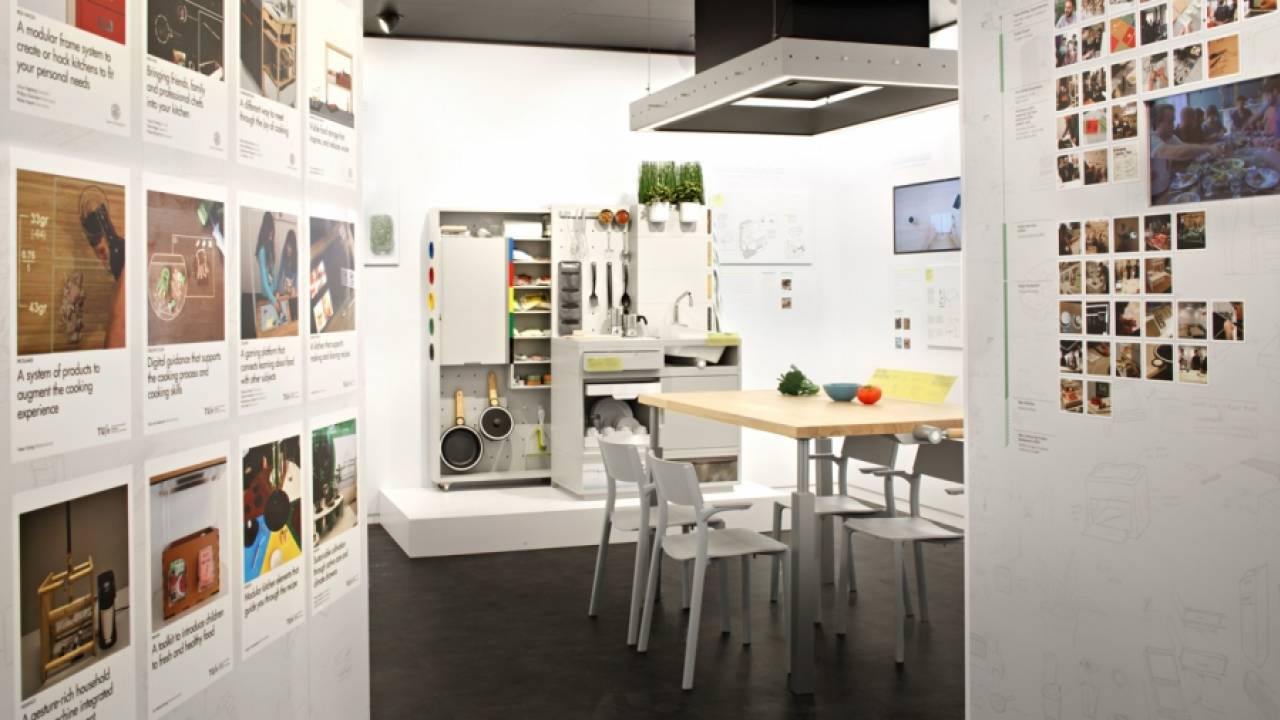 На кухне будущего IKEA нет холодильника, зато нашлось место дрону