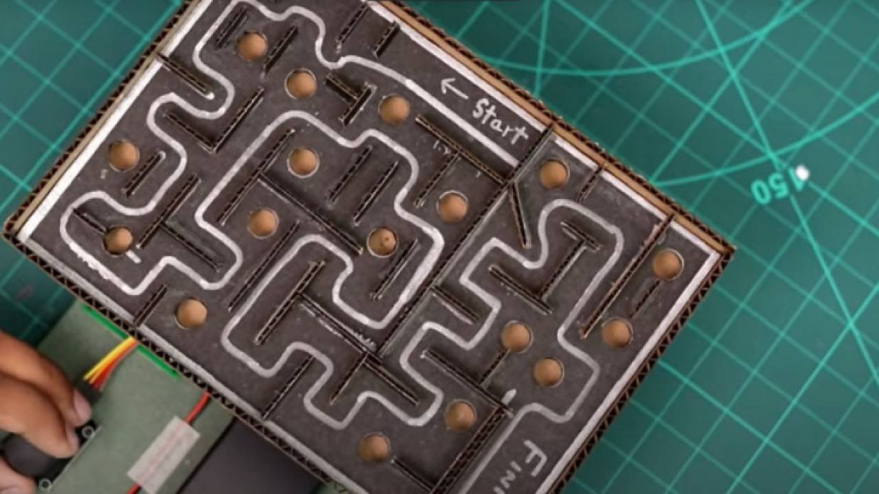 Лабиринт на основе Arduino
