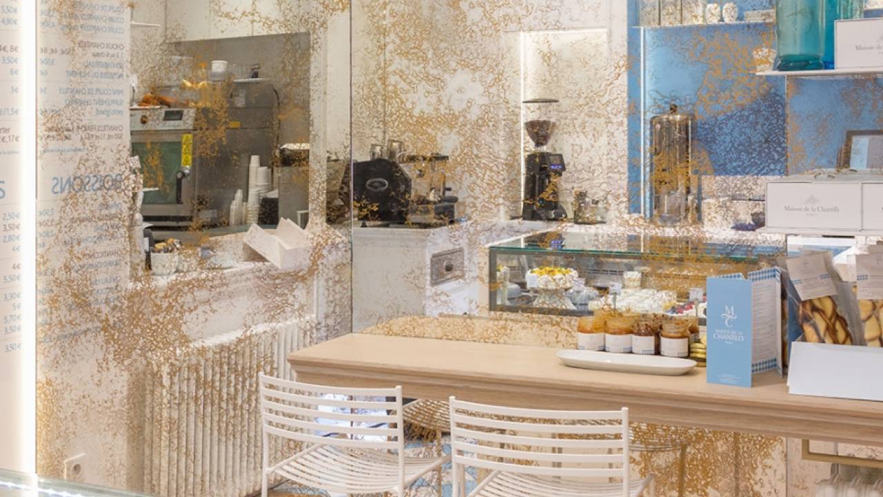 Кондитерская Maison de la Chantilly в Париже