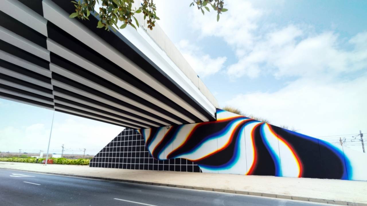 Уличный художник Фелип Пантон(Felipe Pantone)