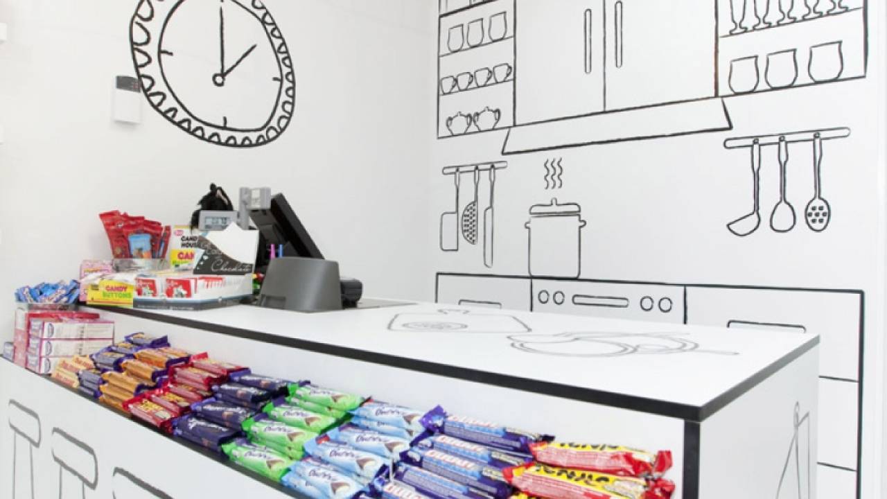 Дизайн магазина сладостей Candy Room от Red Design Group
