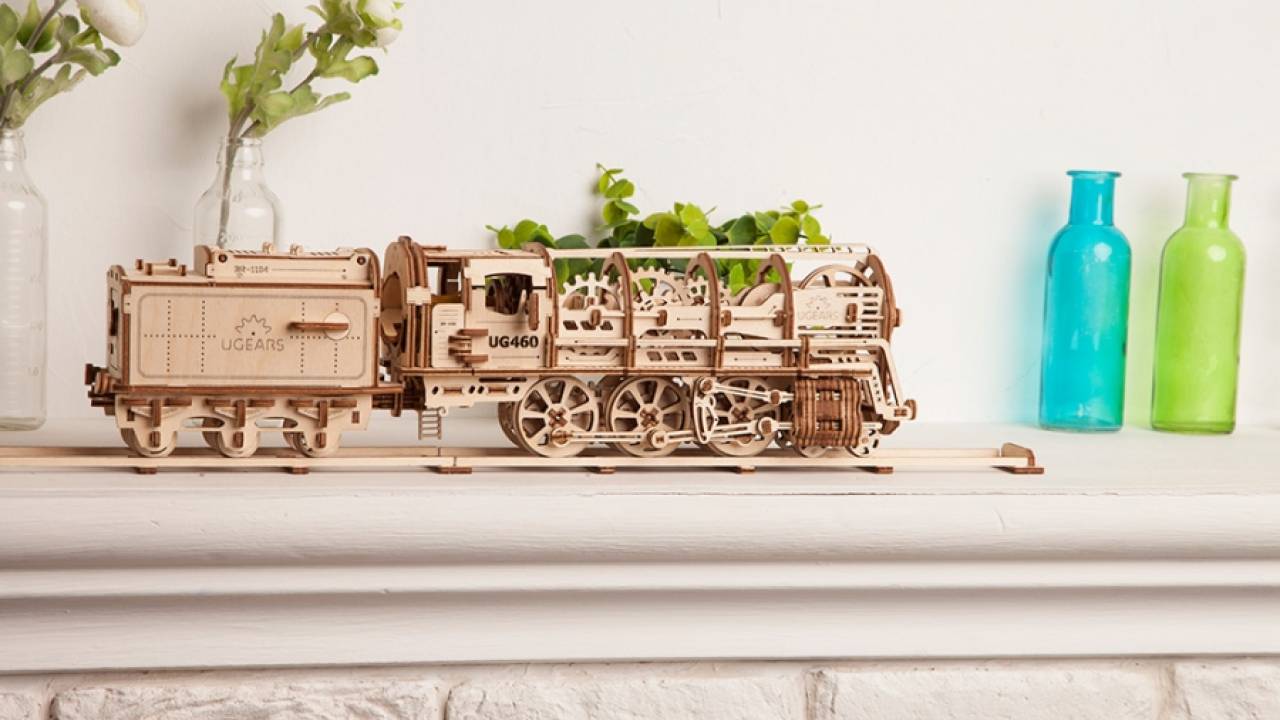 UGEARS: самоходные механические модели из дерева