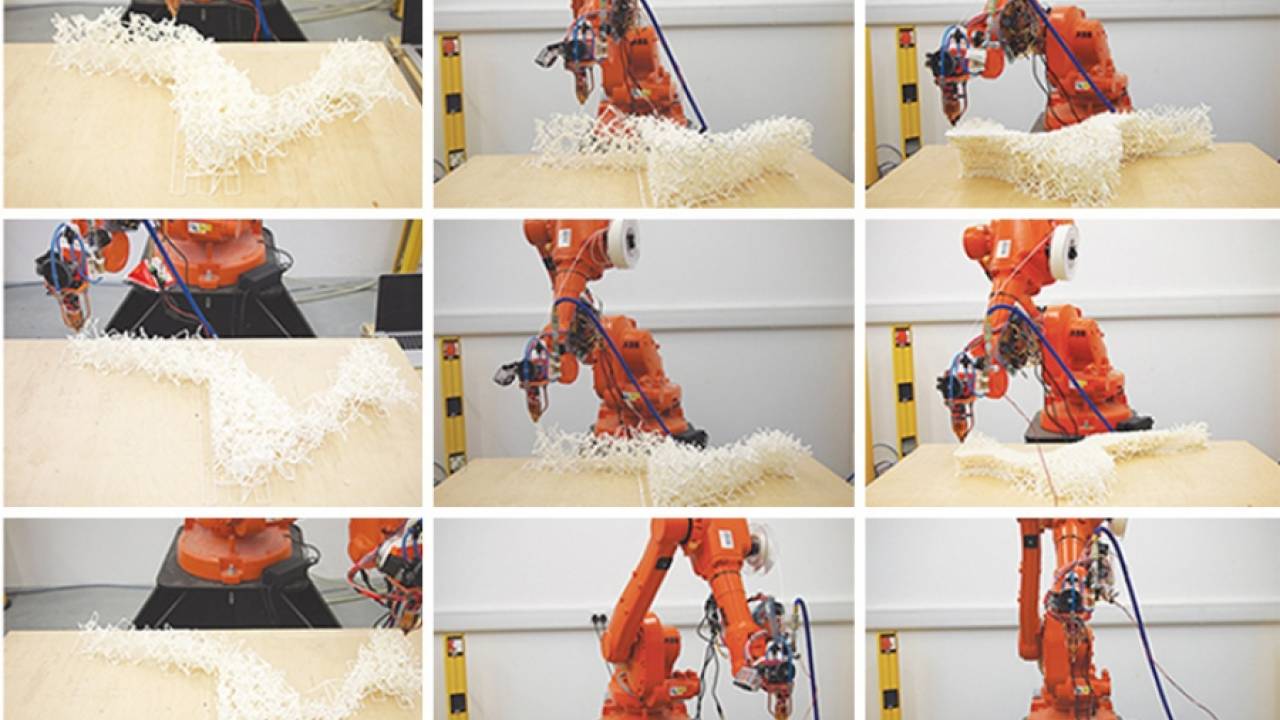 Команда Curvoxels создает ажурную мебель по новой технологии 3D-печати