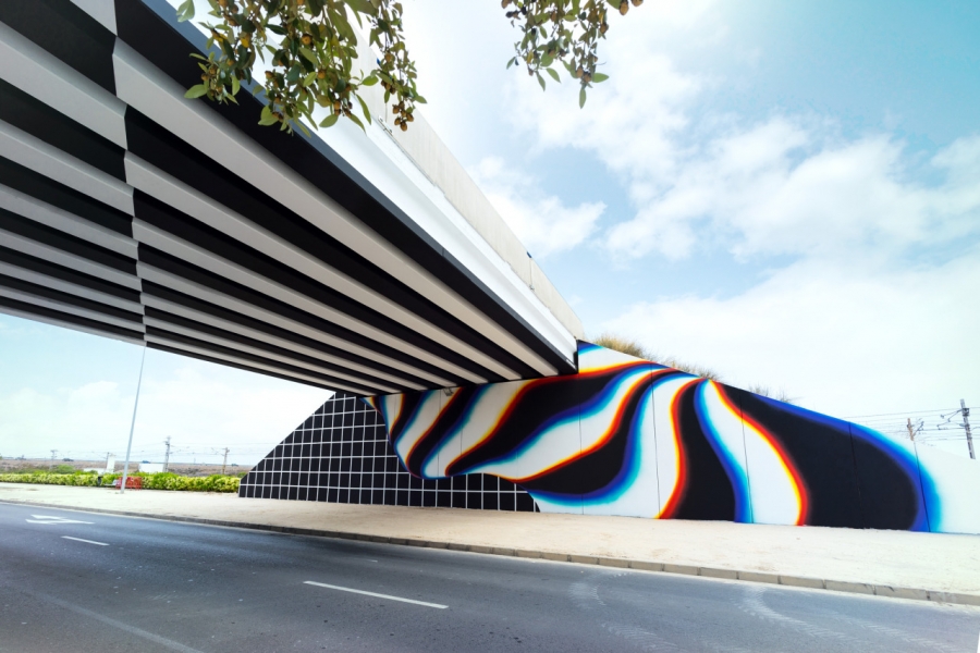 Уличный художник Фелип Пантон(Felipe Pantone)