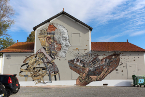 Концептуальное искусство от Vhils: создавать, разрушая