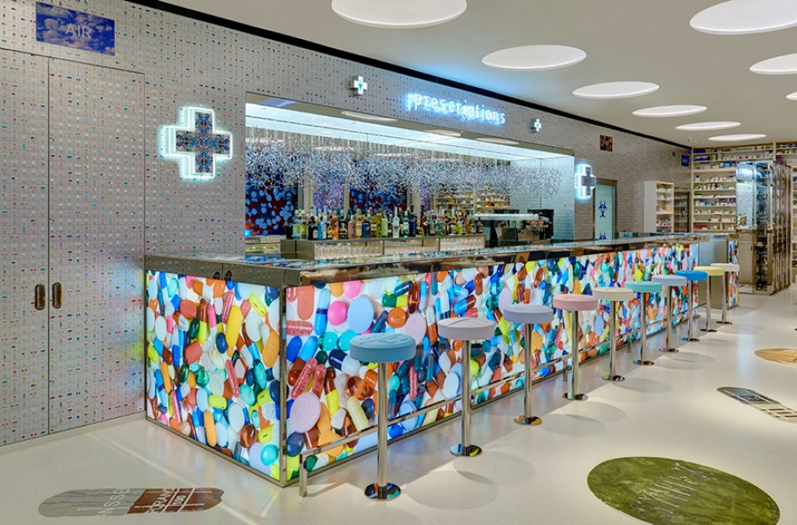 Ресторан "Pharmacy 2" в галерее Дэмиена Хёрста