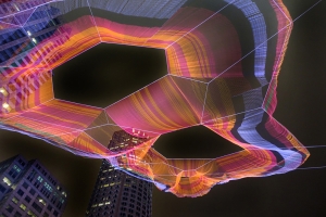 Удивительные городские инсталляции от Джанет Эчельман (Janet Echelman)