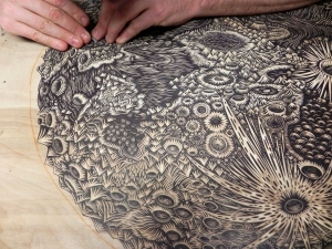 Потрясающая ксилография от арт-студии Tugboat Printshop