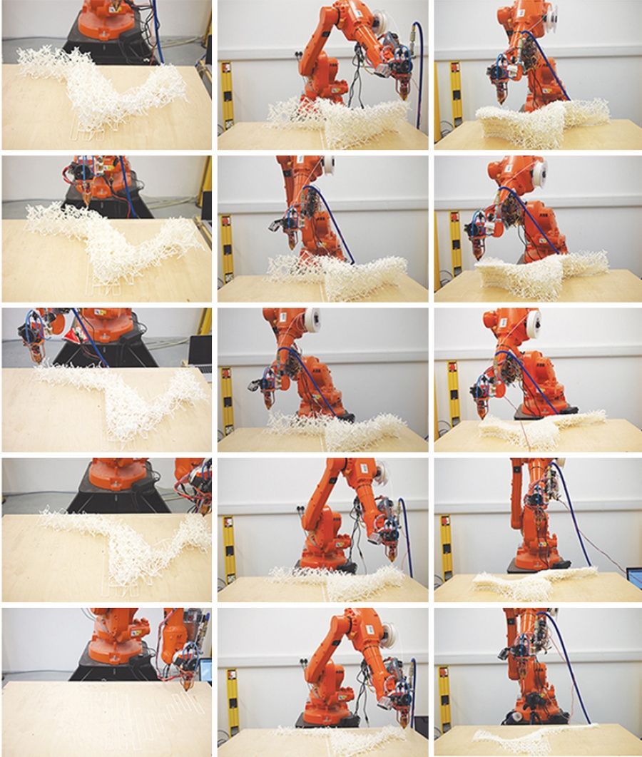 Команда Curvoxels создает ажурную мебель по новой технологии 3D-печати